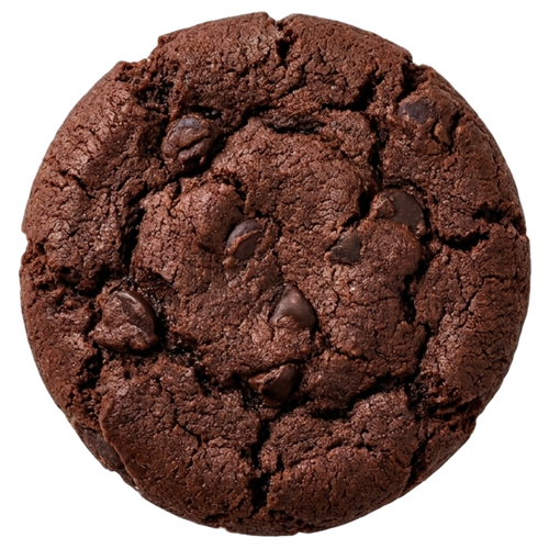 Nº3 Midnight Double Cocoa double chocolate cookie with soft melting chunks