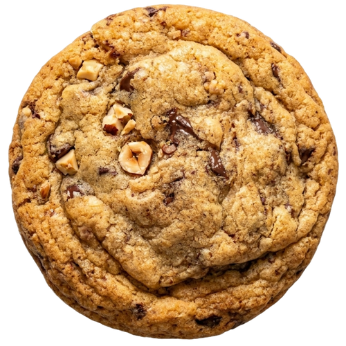 Nº4 Nocciola D'Oro cookie with golden roasted hazelnuts