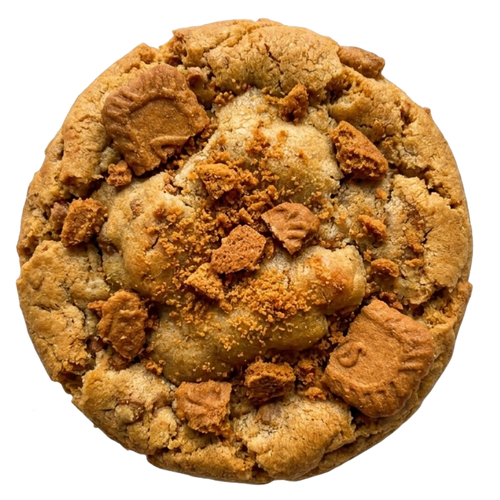 Nº6 Lotus Golden Lava cookie filled with soft Lotus Biscoff cream